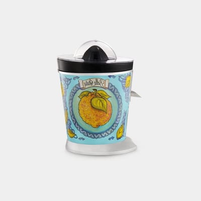 Citruspers - Sapcentrifuge - Verse sappen maken - Druppelvrije schenktuit - 100 Watt - Lichtblauw