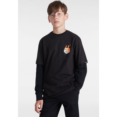 Vans Boys No Dice Ss Black Maat: L | T-Shirts Outlet | Unisex | Zwart