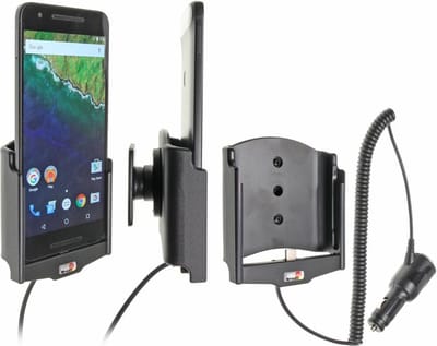 Brodit houder geschikt voor Huawei Nexus 6P Actieve houder met 12/24V lader.Let op: Uitlopend artikel, Kan niet retour!