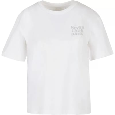 Dames-T-shirt Miss Tee Never Look Back