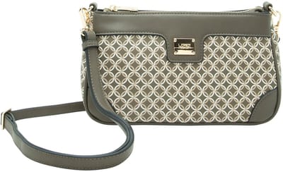 L.CREDI Pia Schoudertas 25.5 cm - Dames - dark taupe