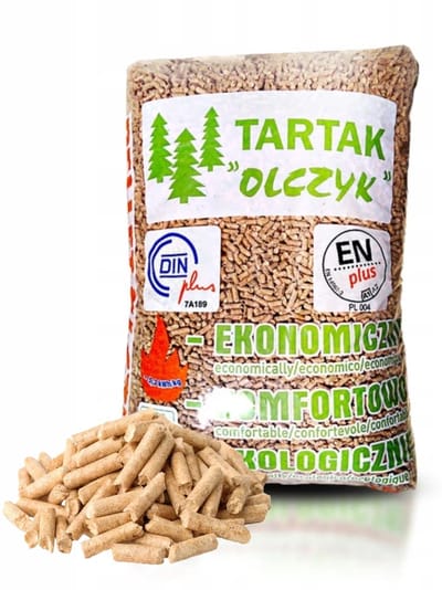 Olczyk - Houtpellets 6mm - 15 kg - Premium Naaldhout - ENplus A1 & DINplus Gecertificeerd