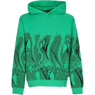 Lichtgewicht sweatshirt met capuchon voor heren Visnet-hoodie groen