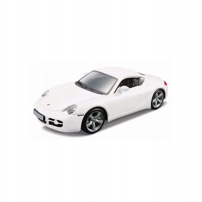 Bburago Porsche Cayman S 1:32 Metaal Model Auto Wit