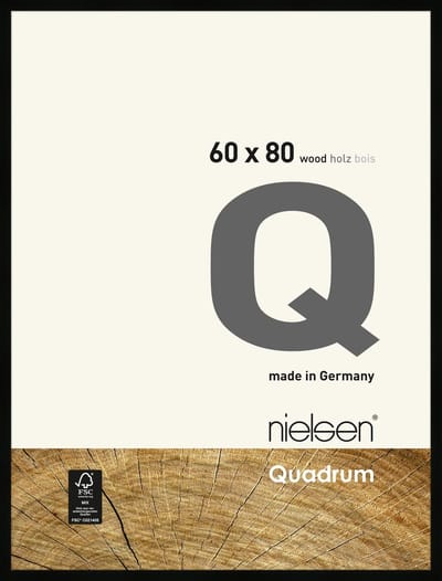 Nielsen Quadrum Houten Wissellijst Black 60x80cm