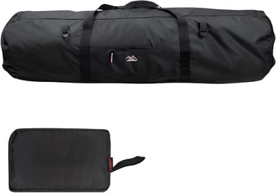 Ruime en Stevige Tentopbergzak met Rits, Ideaal voor Kampeeraccessoires, Vouwbare Duffle Bag, 90x30x30cm, Perfect voor Buitenactiviteiten