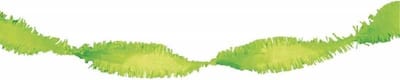 Lime Groene Slingers Crepe 6m