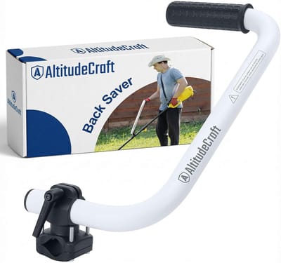 Onkruideter handvat - Grastrimmer grip - Eenvoudig tuintrimmen - Ergonomische verlenging - 41 cm lengte