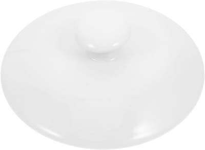 Dailygoods- Gereserveerd Deksel 10 cm - Pannendeksel - Keramiek - Multifunctioneel Koken - Deksel voor Theepot - Ambachtelijke Pasvorm