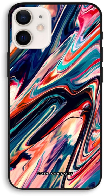 Case Company® - Hoesje geschikt voor iPhone 12 hoesje - Quantum Being - Biologisch Afbreekbaar Telefoonhoesje - Bescherming alle Kanten en Schermrand