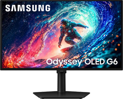 Moniteur gaming Samsung Odyssey OLED G6 LS27HG612SUXEN 27 QHD FreeSync Premium HDR10+ noir