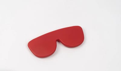 LUPS siliconen bril etui Rood