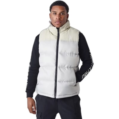 Mouwloze puffer met inzetstuk Project X Paris
