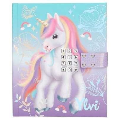 Ylvi en de Minimoomis dagboek met code en muziek Educatieve boeken (spelletjes en raadsels) Dagboeken