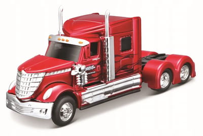 Maisto International Lonestar Vrachtwagen 1:64 Rood
