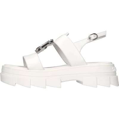 Stuart Weitzman Sandalen wit