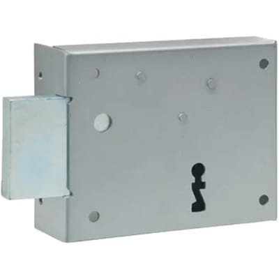 Sencys Oplegslot Deurslot Slot Voor Binnendeur M972 - Grijs Staal - 60mm
