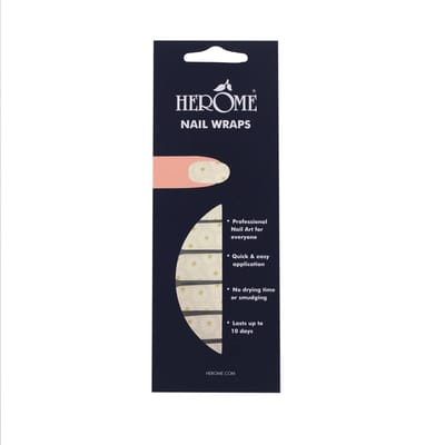 Herome Nail Wraps Daisy Dreams - Nagelstickers - Nail Art - Zonder Droogtijd - 2x10 stickers