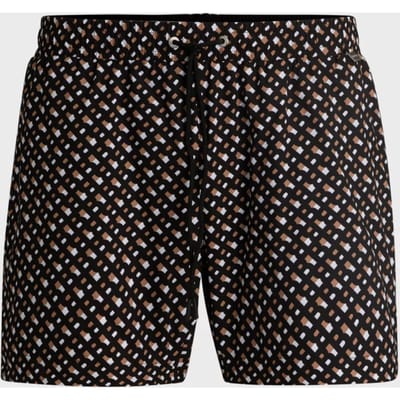 regular fit zwembroek met all-over motief model 'MANU NEW'