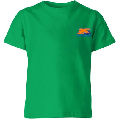 Back To The Future 35 Hill Valley Front Kids' T-Shirt - Green - 98/104 (3-4 jaar)