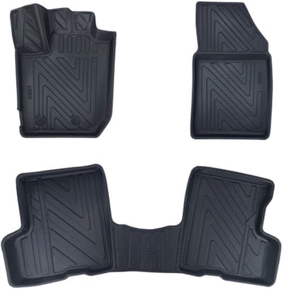 Rubbermatten Dacia Duster 2018-2023 (complete set) - Premium carbonlook