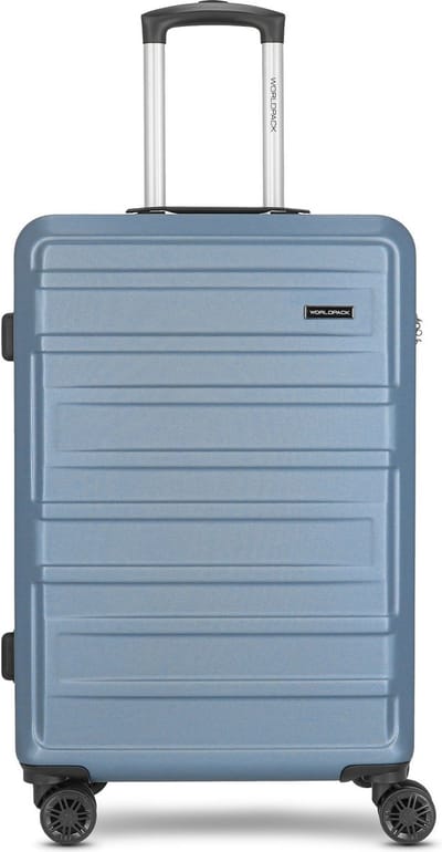 Worldpack New York 2.0 4 wielen Trolley M 67 cm - Harde bagage - Combinatieslot - blue-metallic