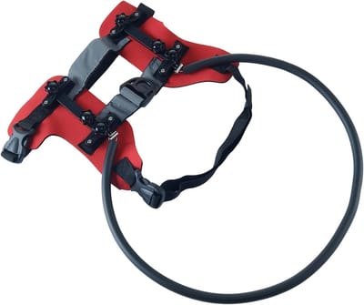 Hond Navigatie Harnas - Blinde Hond Halsband - Veilig Navigeren - 360 Graden Reflectie - Voor Honden 4-18kg - Zwart