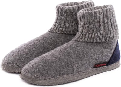 Giesswein Sloffen - Maat 36 - Unisex - grijs,navy