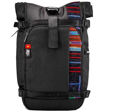 Ethnotek Raja Lite Ecopack 30 - Lichtgewicht Rolltop Rugzak met laptopvak - 30L - Gerecycled & Weerbestendig