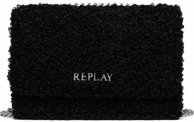 REPLAY Schoudertas Crossbody Bag Black Zwart