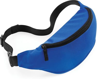 Bagbase Heuptasje/buideltasje - blauw - 38 x 14 x 8 cm - festivaltasjes - Reis/vakantie/wandel tasje