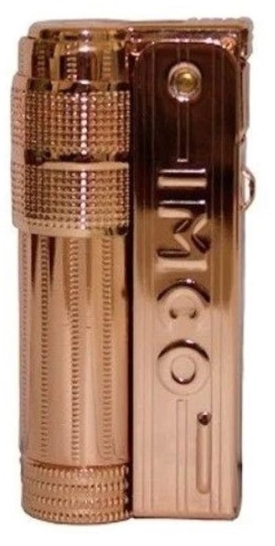 IMCO Super -Triplex Benzine aansteker Bronze met IMCO Logo