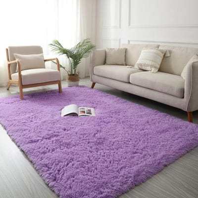 Moderne Woonkamer Groot Tapijt Lang Haar Kinderkamer Tapijten Slaapkamer Furry Decoratie Kleed Scandinavisch Pluizig Bedzijde Vloermatten 80x120cm 31x47inch