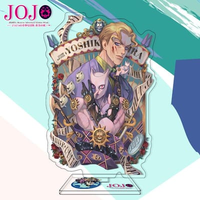 Hoge Kwaliteit JOJO's Bizarre Avontuur Golden Wind Anime Acryl Standee Karakter Display Figurine Dropshipping Anime Merchandise