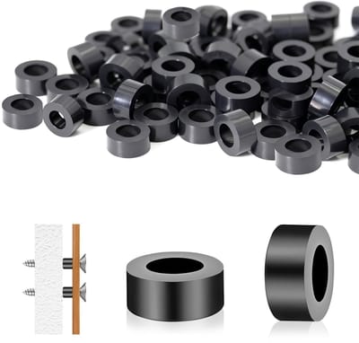Dailygoods - 200 Stuks M6 Afstandshulzen van ABS voor Isolatie