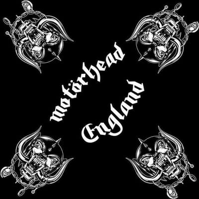 Motorhead - War Pig England Bandana - Zwart