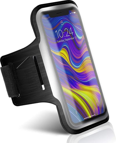 Universele Telefoonhoesje Sportarmband Telefoonhouder - Waterdicht Hoesje - Universeel - Hardlopen - Sporten - Loopband - Zwart