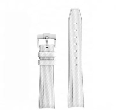Actie4you® - Horlogeband Geschikt voor Omega MoonSwatch - Swatch - Rolex - SEIKO - Speedmaster - Rubberen horlogeband met perfecte pasvorm - 20mm – Wit