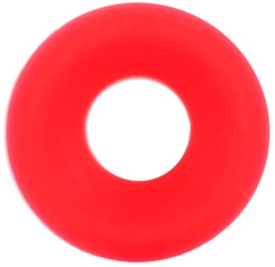 Allecto - Siliconen Gaskets - 25 Stuks - Rood/Wit - Ideaal voor thuisbrouwers - Perfect voor flip-top flessen - Geschikt voor diverse toepassingen