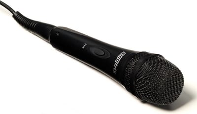 Professionele Singtrix SGTXMIC1 Microfoon voor Karaoke en Zingen - Zwart