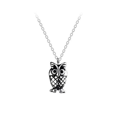 House of Jewels - Uil Ketting - 925 Zilver - Uil Collier