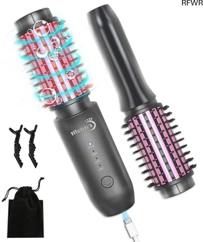 RFWR® Draadloze mini krultang – 3-in-1 stijltool voor volumineuze krullen en glad haar