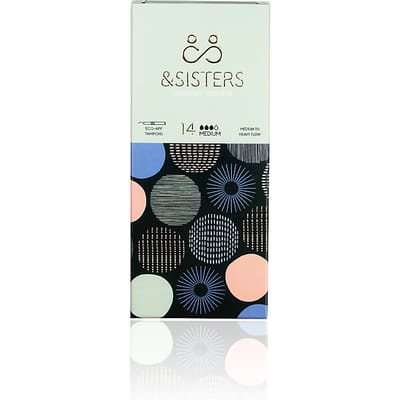 &sisters - Eco-applicatortampons - Medium - Biologisch Katoen