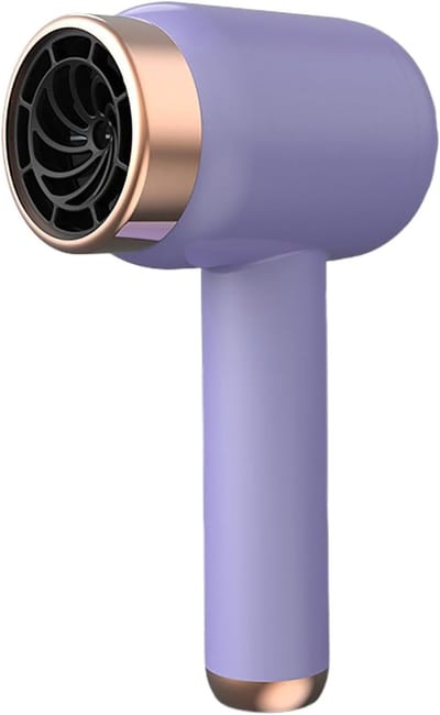Draadloze föhn - draagbare föhn met 3 snelheden - 1000W accuföhn - oplaadbare USB-föhns - draadloze reisföhns voor vrouwen - mini-föhns - voor op reis, buiten, thuissalon-Paars