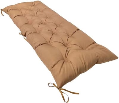 Bankkussen - Tuinkussen Stoelkussen - Buiten Ontspannen - Verdikte Stof - 150x50x8CM - Waterproof Kaki