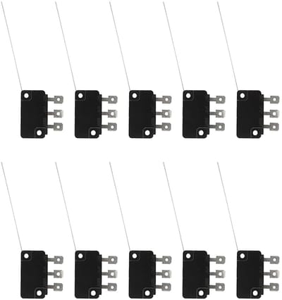 Micro Sensor Schakelaar Vervangingsaccessoires voor Scanners - Lange Pen en Knop Pin voor Microsensor Schakelaar