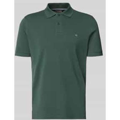 regular fit poloshirt met stitching