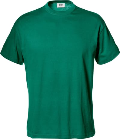 SIR SAFETY SAMBA Korte mouw Werk T-shirt HEREN Groen 12 Stuks - 100% Katoen - 120 g/m²