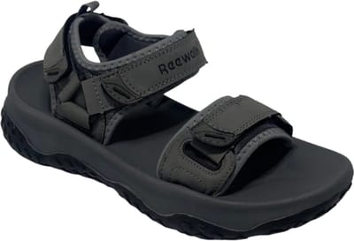 Reewalk® Sandalen Heren – Mannen Sandalen – Licht Gewicht Sandalen - Memory Foam Voetbed – Grijs – Maat 41
