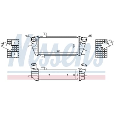 Intercooler NISSENS 961493